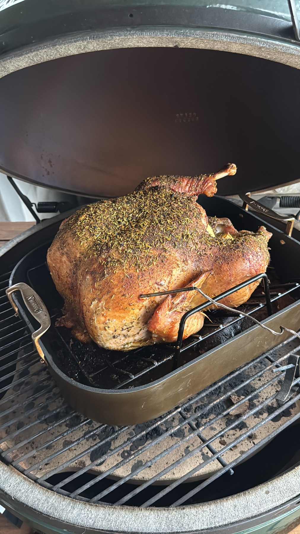 Whole smoked turkey