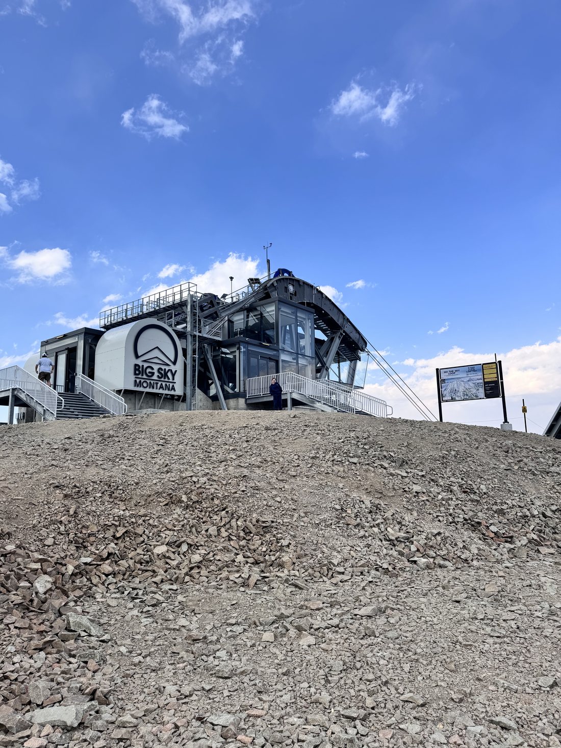 View from the Big Sky tram