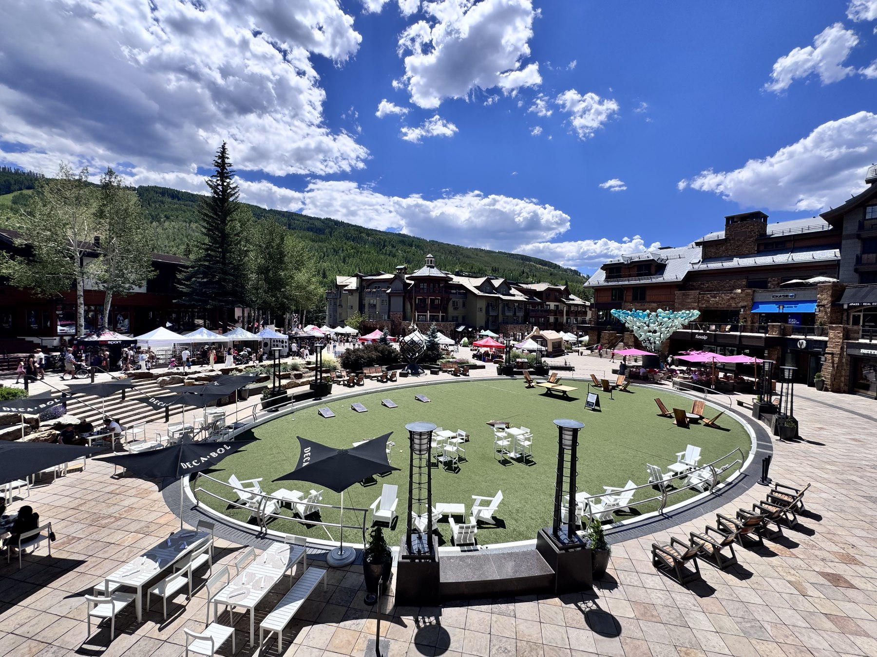 Vail Village plaza